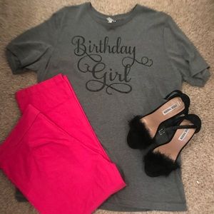 Birthday Girl T-shirt XL